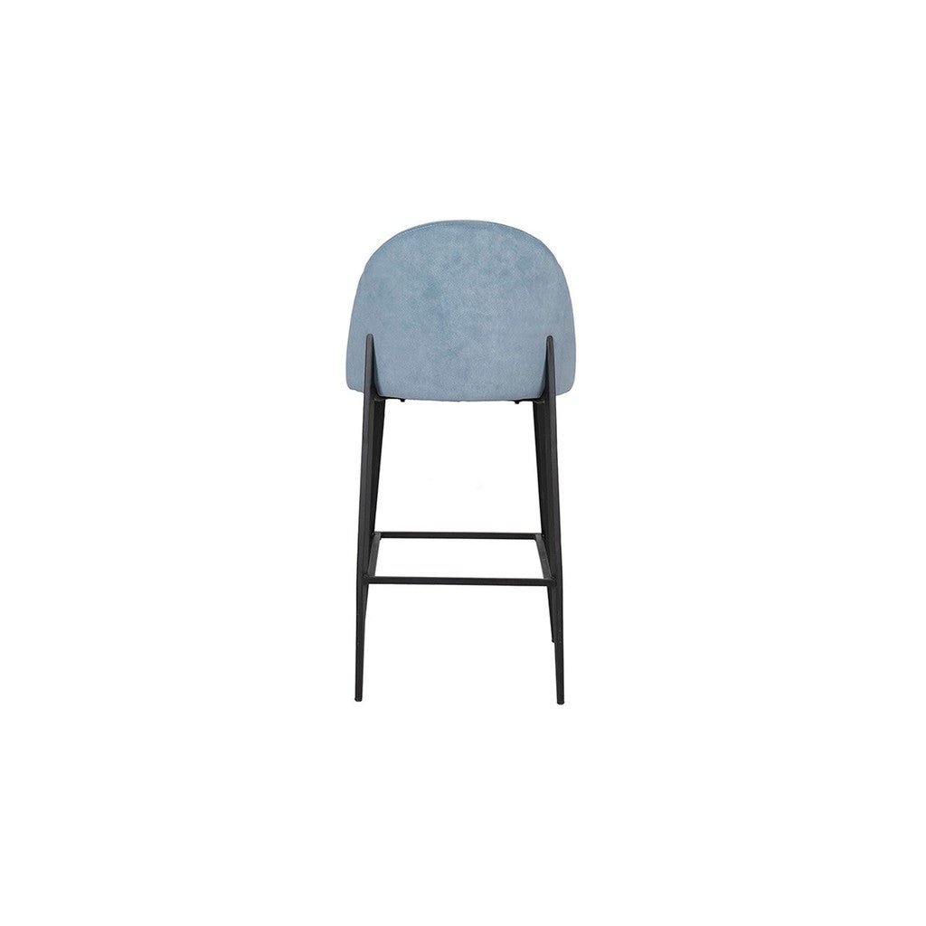 Valent Bar Stool - Fabric-Furniture-Vida-Blue-Levines Furniture