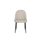 Valent Dining Chair - Leather-Furniture-Vida-Grey-Levines Furniture