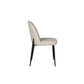 Valent Dining Chair - Leather-Furniture-Vida-Grey-Levines Furniture