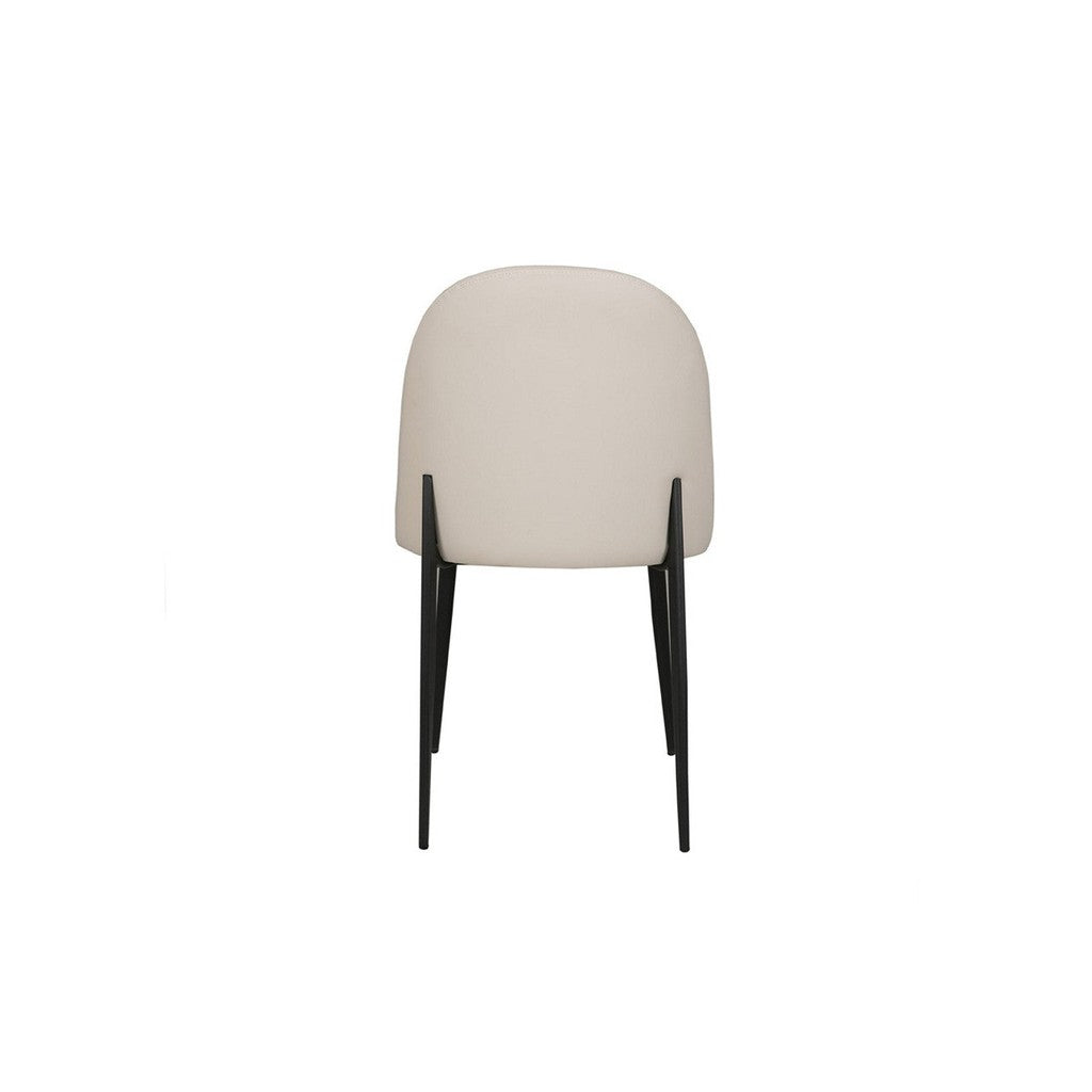 Valent Dining Chair - Leather-Furniture-Vida-Grey-Levines Furniture