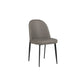 Valent Dining Chair - Leather-Furniture-Vida-Grey-Levines Furniture