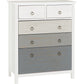 Vermont 3 + 2 Drawer Chest-Furniture-Seconique-Levines Furniture