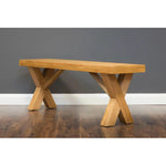 X-Range 1.4m Bench-Furniture-Honey B-Levines Furniture