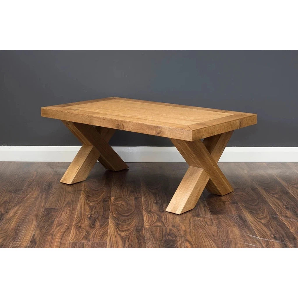 X-Range Coffee Table-Furniture-Honey B-Light Oak-Levines Furniture