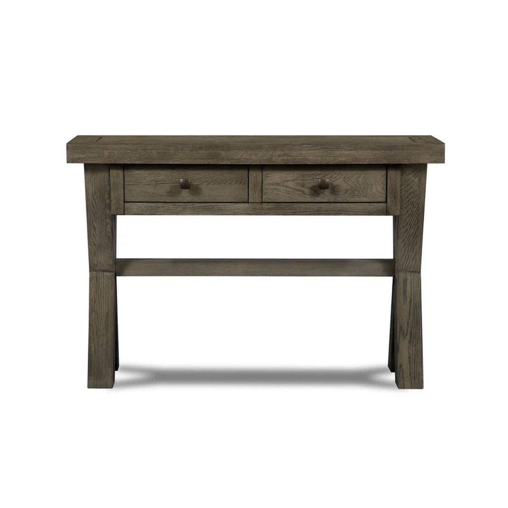 X-Range Console Table-Furniture-Honey B-Dark Oak-Levines Furniture