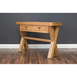 X-Range Console Table-Furniture-Honey B-Light Oak-Levines Furniture