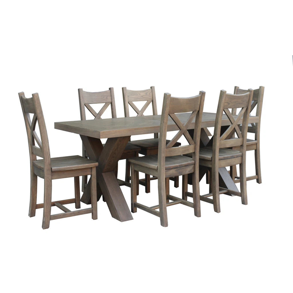 X-Range Dining Chair-Furniture-Honey B-Wooden-Light Oak-Levines Furniture