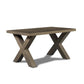 X-Range Dining Table-Furniture-Honey B-1.8m-Dark Oak-Levines Furniture