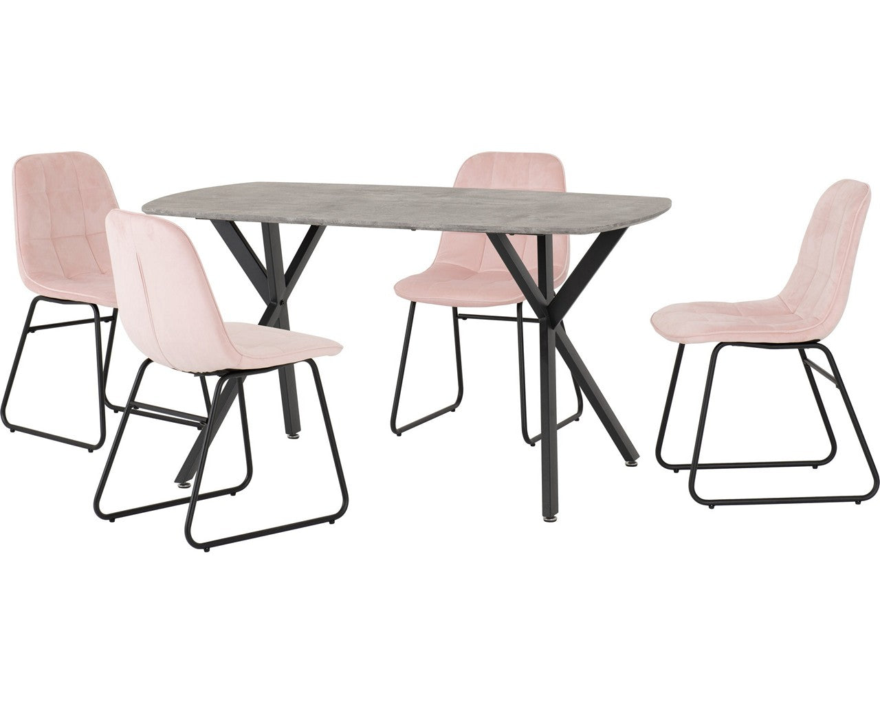 athens-rectangular-dining-set-lukas-chairs - 2