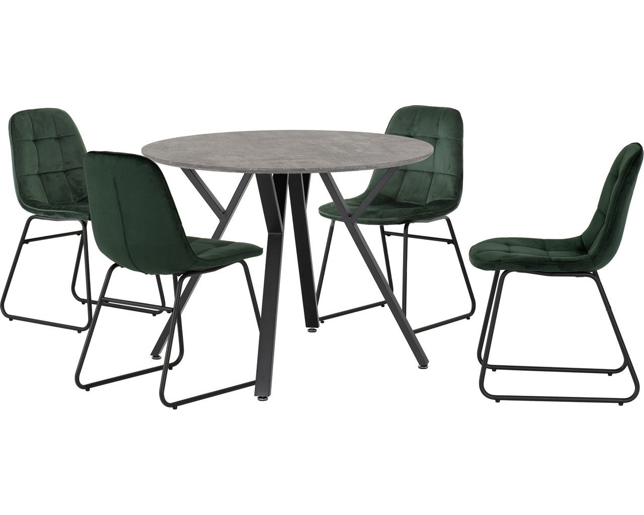 athens-round-dining-set-lukas-chairs - 4