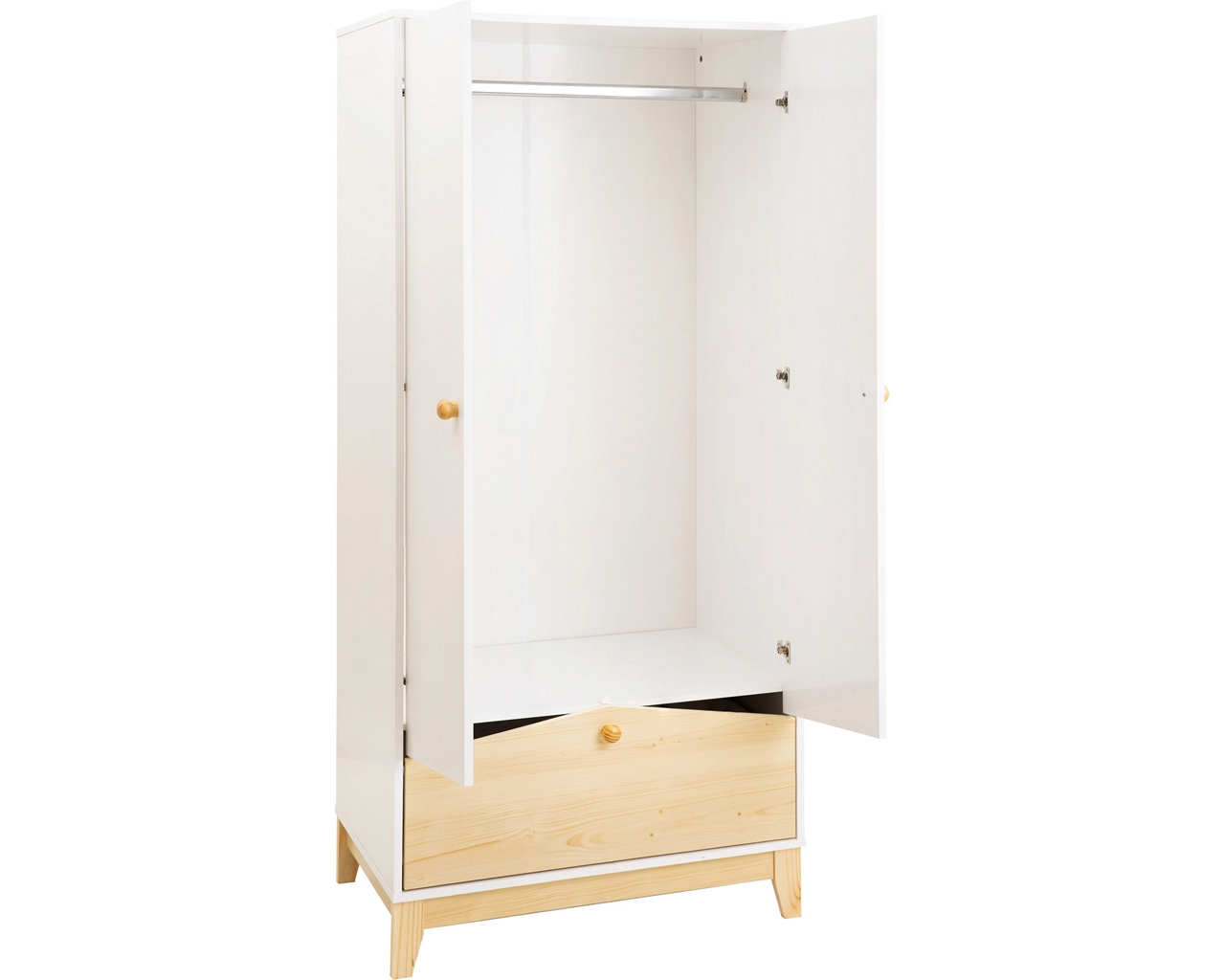 cody-2-door-1-drawer-wardrobe - 3