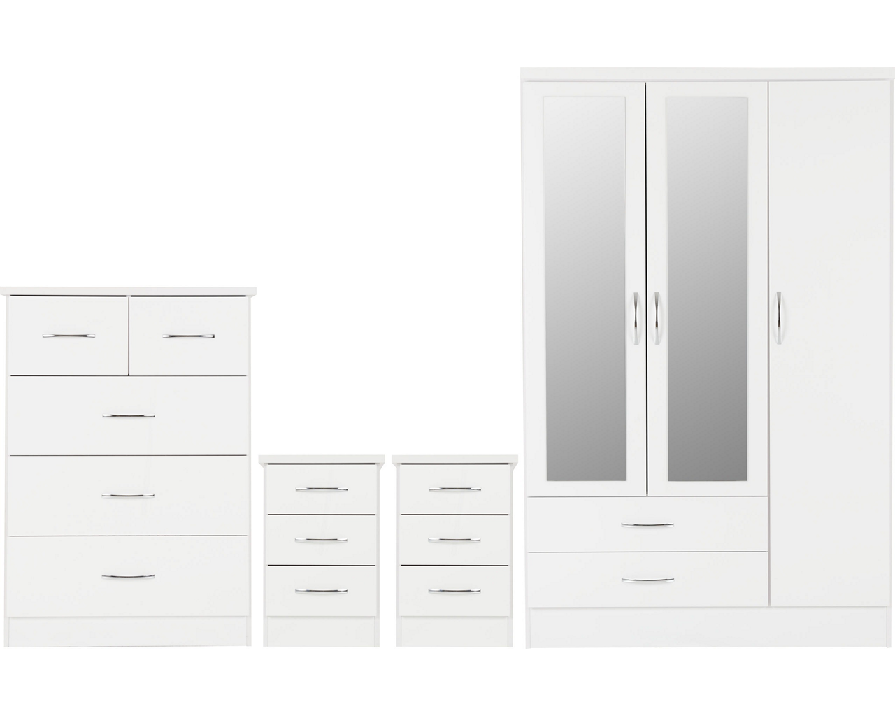 nevada-3-door-2-drawer-mirrored-wardrobe-bedroom-set - 8