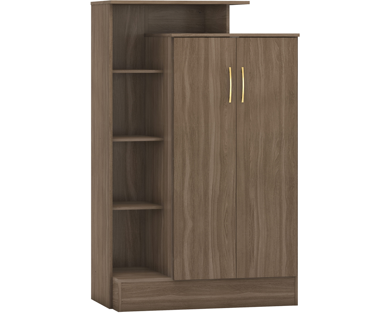 nevada-5-drawer-low-wardrobe - 1